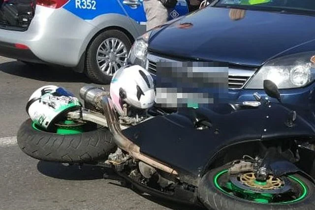 Żory: Pościg za poszukiwanym motocyklistą