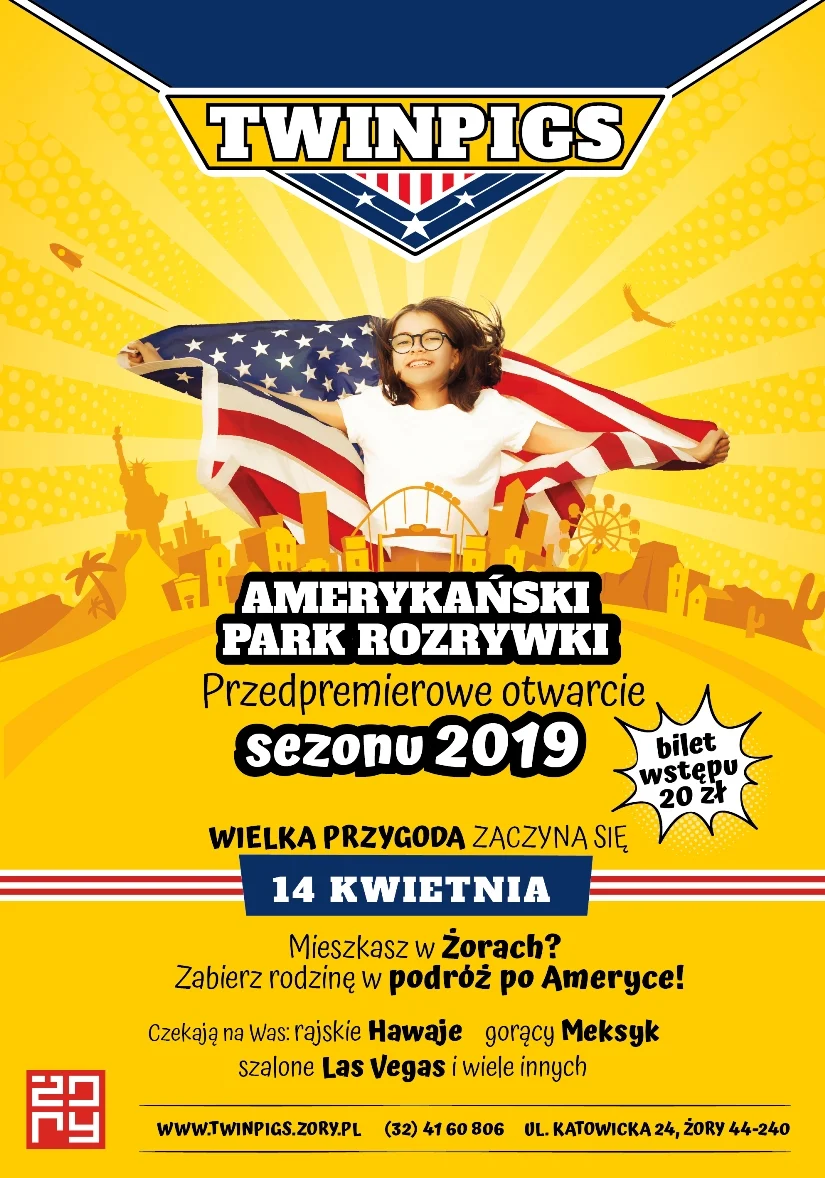 Przeżyj amerykańską przygodę w Twinpigs!