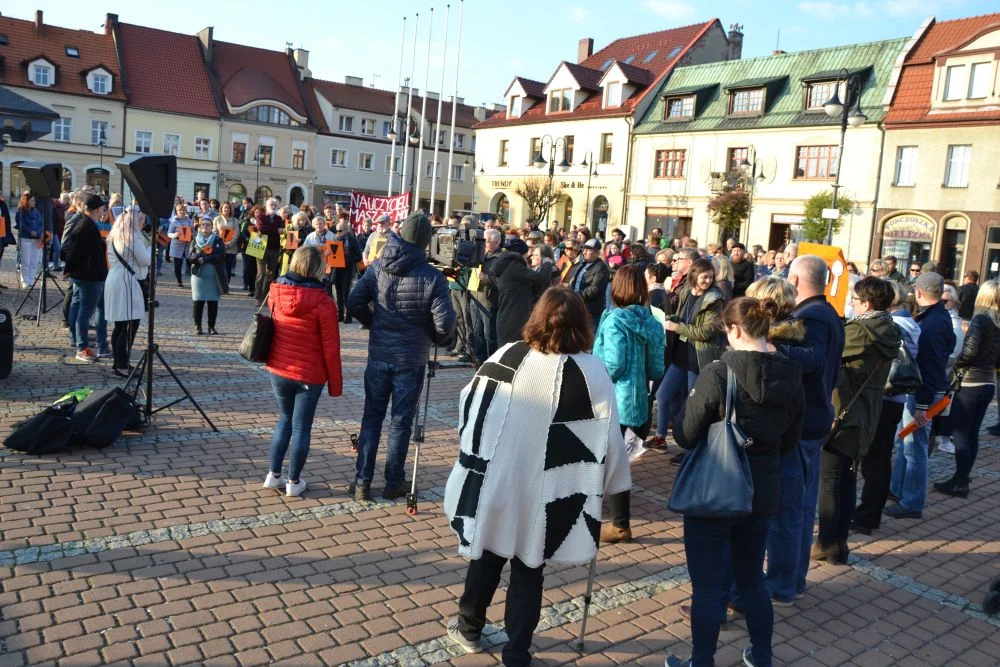 pikieta-poparcia-dla-strajku-nauczycieli-zory 10