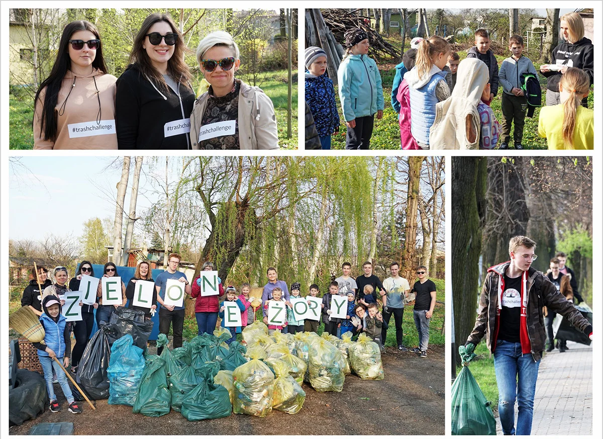 #TrashChallenge w Żorach!