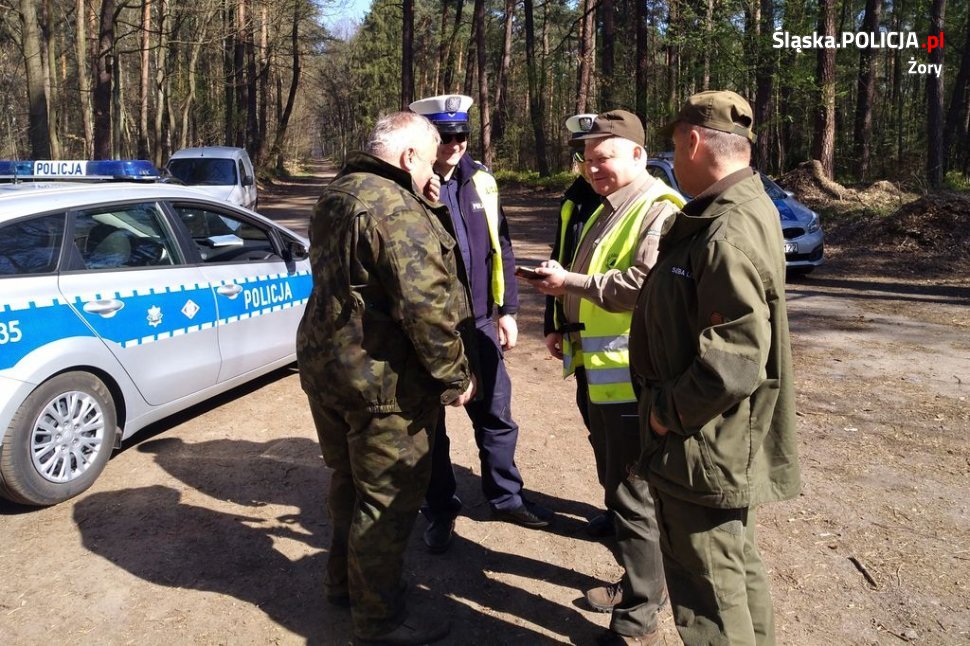 CROSS 2019 - Wspólna akcja policji i straży leśnej