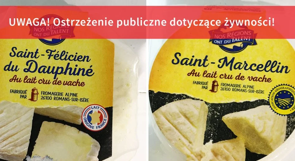 GIS: Sery z Francji wycofywane ze sprzedaży. Są zanieczyszczone Escherichia coli!
