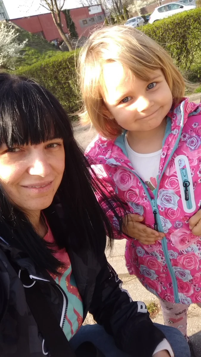 Amelka i mama Wiola