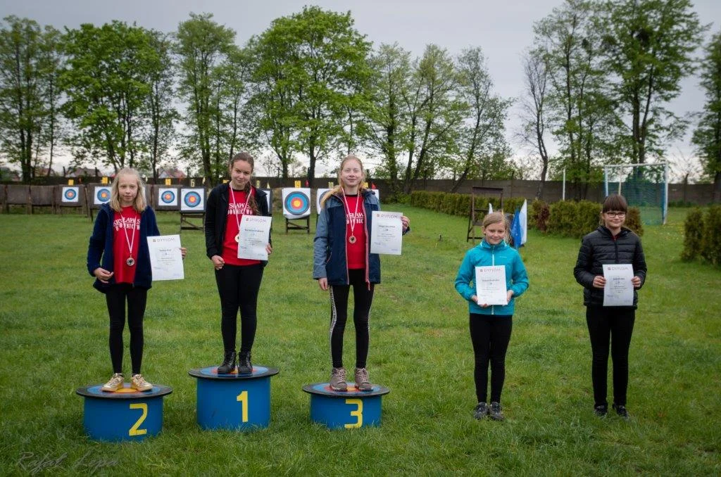 I-sza Runda Śląskiej Ligi Młodzików i Dzieci w Łucznictwie - Stolarzowice 2019