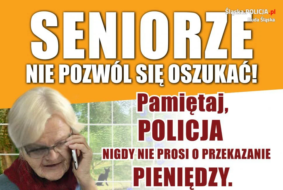 Oszuści znów działają w Rudzie Śląskiej! Policja ostrzega