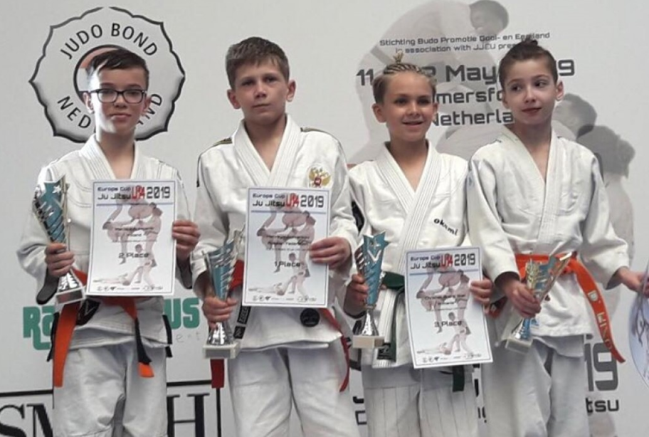 Młodzi rudzianie odnieśli sukces podczas Mistrzostw Europy w Ju-Jitsu