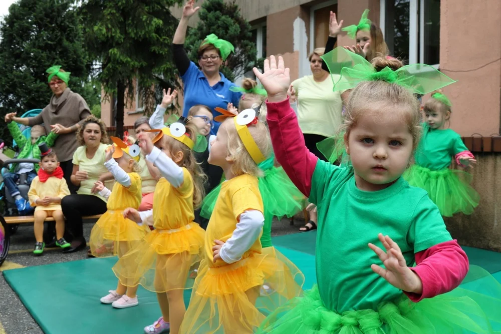 Piknik rodzinny w Ośrodku Adaptacyjnym dla Dzieci Niepełnosprawnych w Bykowinie