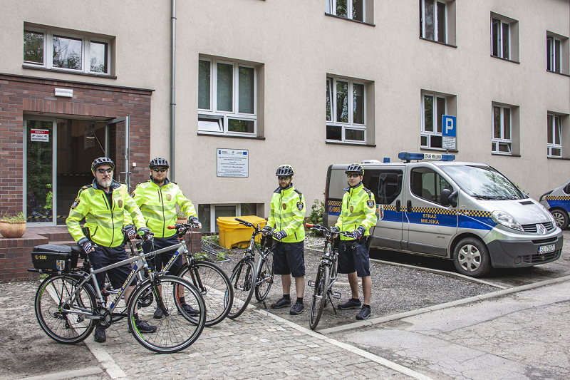 Patrole rowerowe Straży Miejskiej w Rudzie Śląskiej wyruszyły w miasto