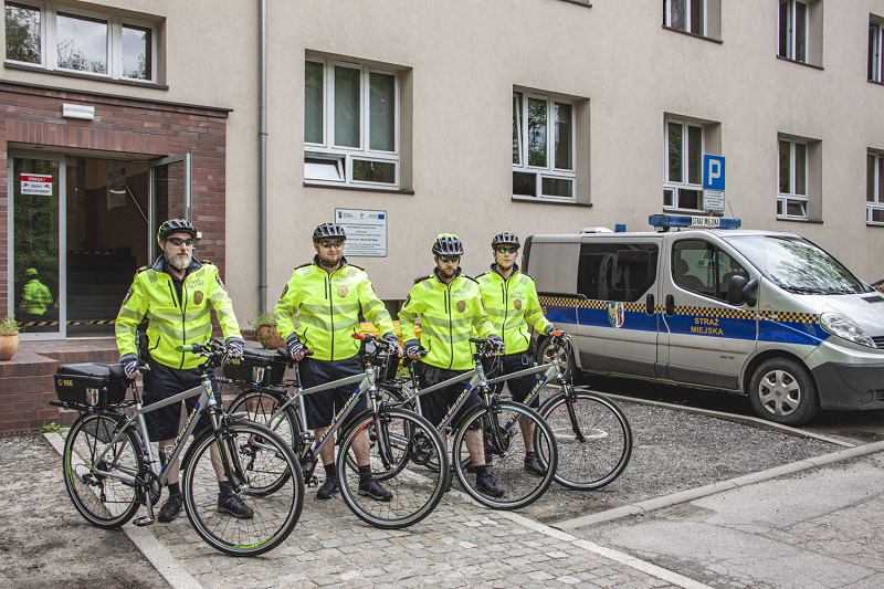 Patrole rowerowe Straży Miejskiej w Rudzie Śląskiej wyruszyły w miasto