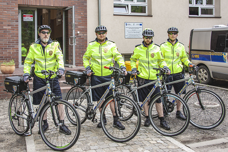 Patrole rowerowe Straży Miejskiej w Rudzie Śląskiej wyruszyły w miasto