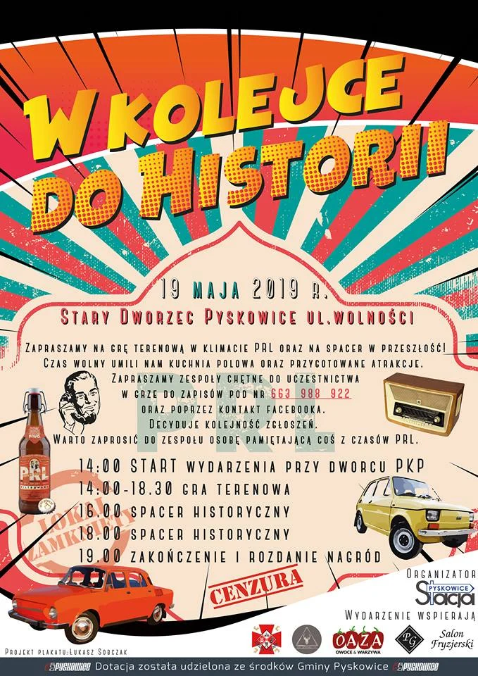 Stowarzyszenie "Stacja Pyskowice" zaprasza na grę terenową