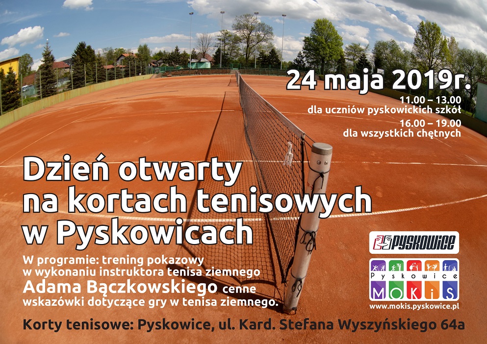 Dzień otwarty na kortach tenisowych