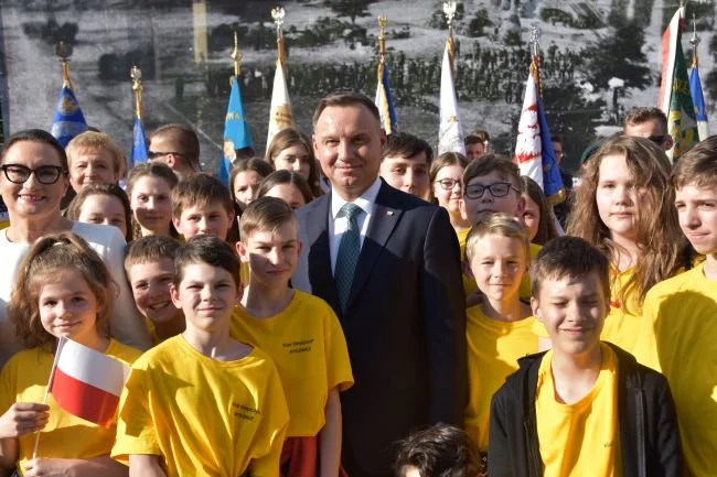 Prezydent RP Andrzej Duda odwiedził Mysłowice