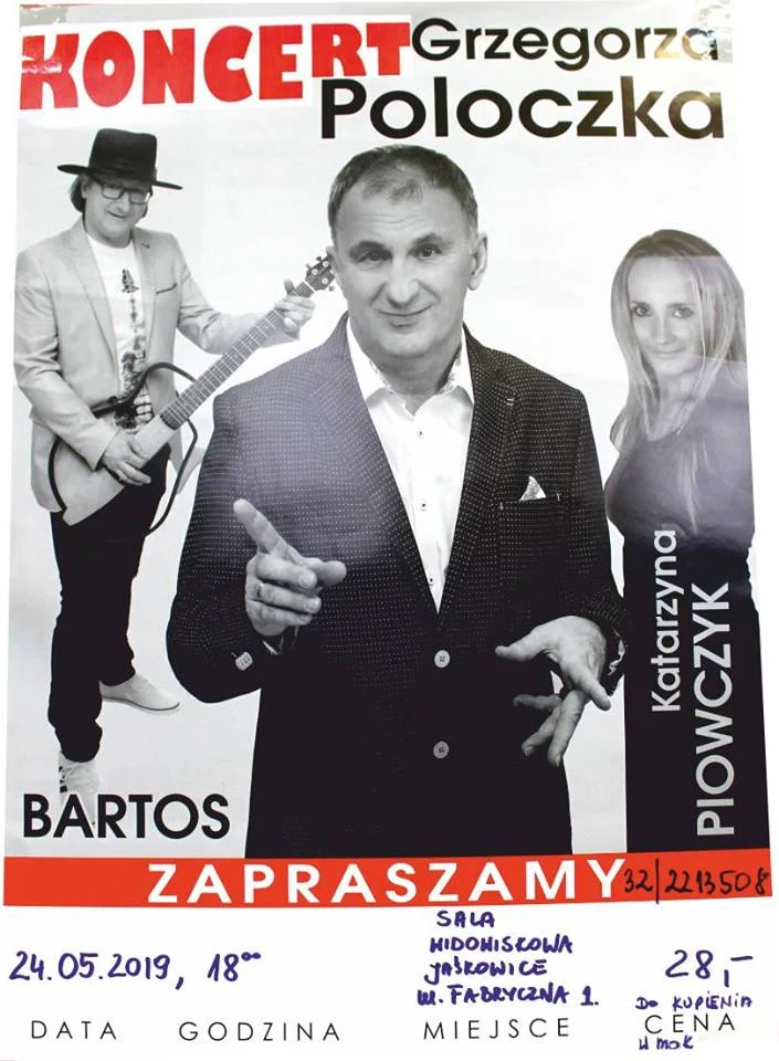 Koncert Grzegorza Poloczka