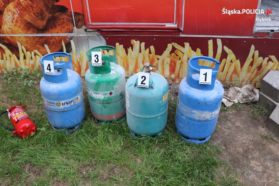 Wybuch gazu w lokalu gastronomicznym w Rybniku