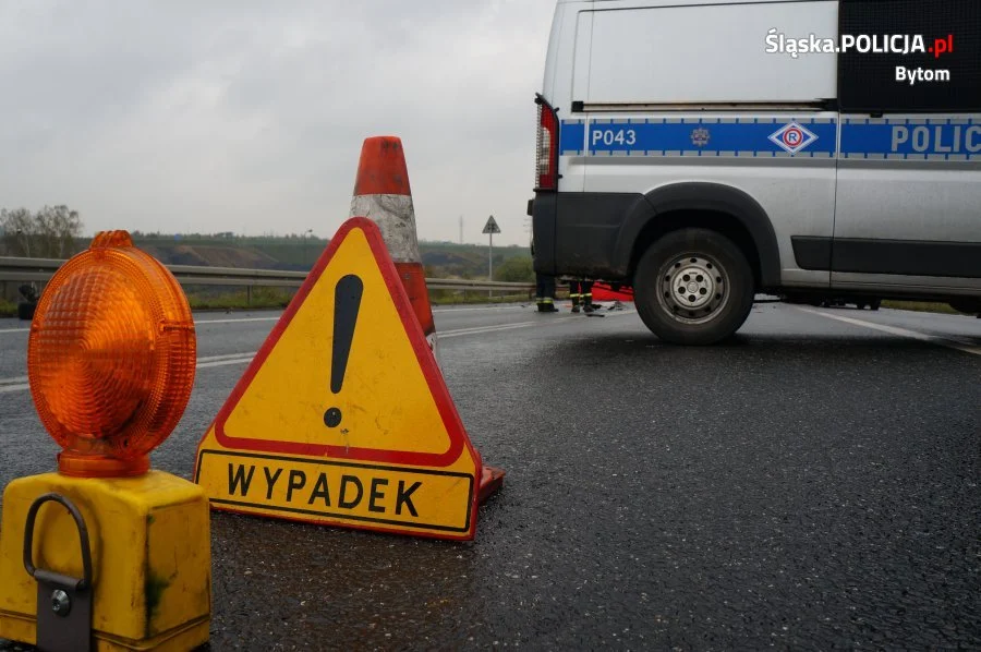 Bytom: zderzenie aut na ulicy Chorzowskiej
