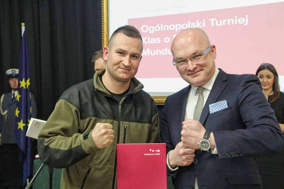 Gliwicki policjant z tytułem najlepszego nauczyciela