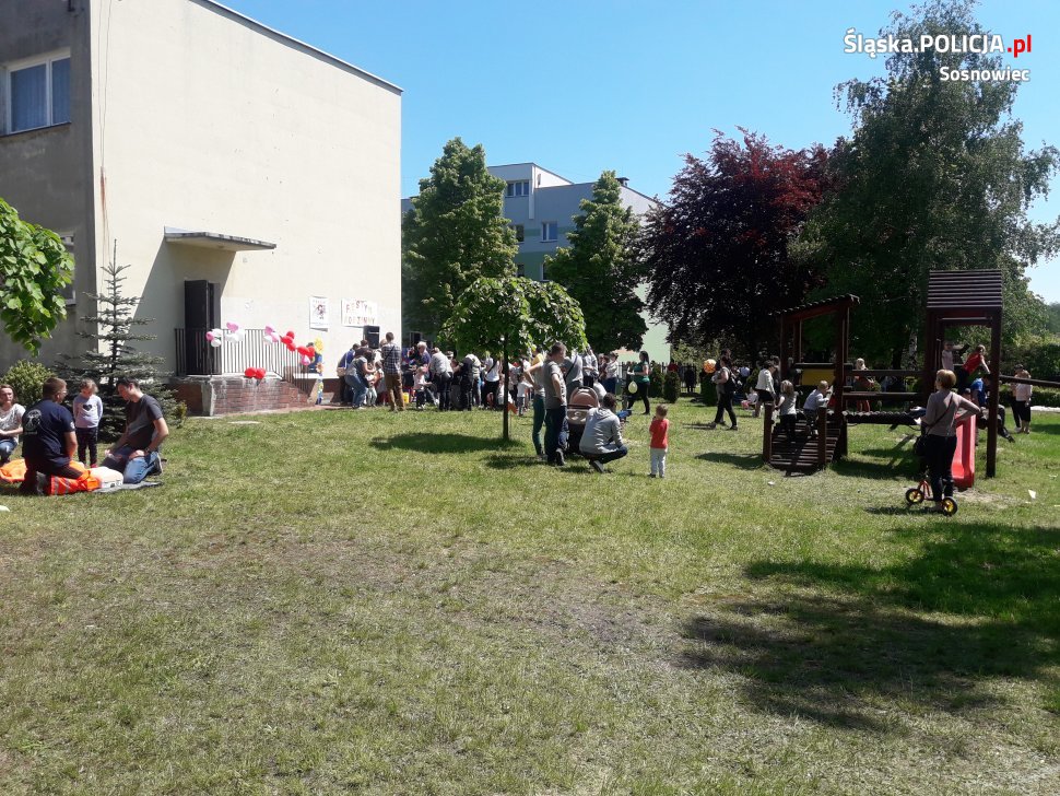 Sosnowieccy policjanci uczą poprzez zabawę