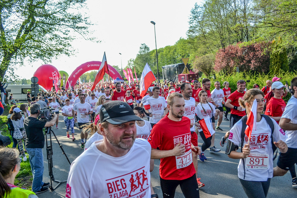 Bieg z Flagą - Katowice 2019 16