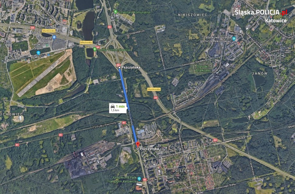 Katowice: Uwaga kierowcy! Utrudnienia na DK 86 - ul. Pszczyńska