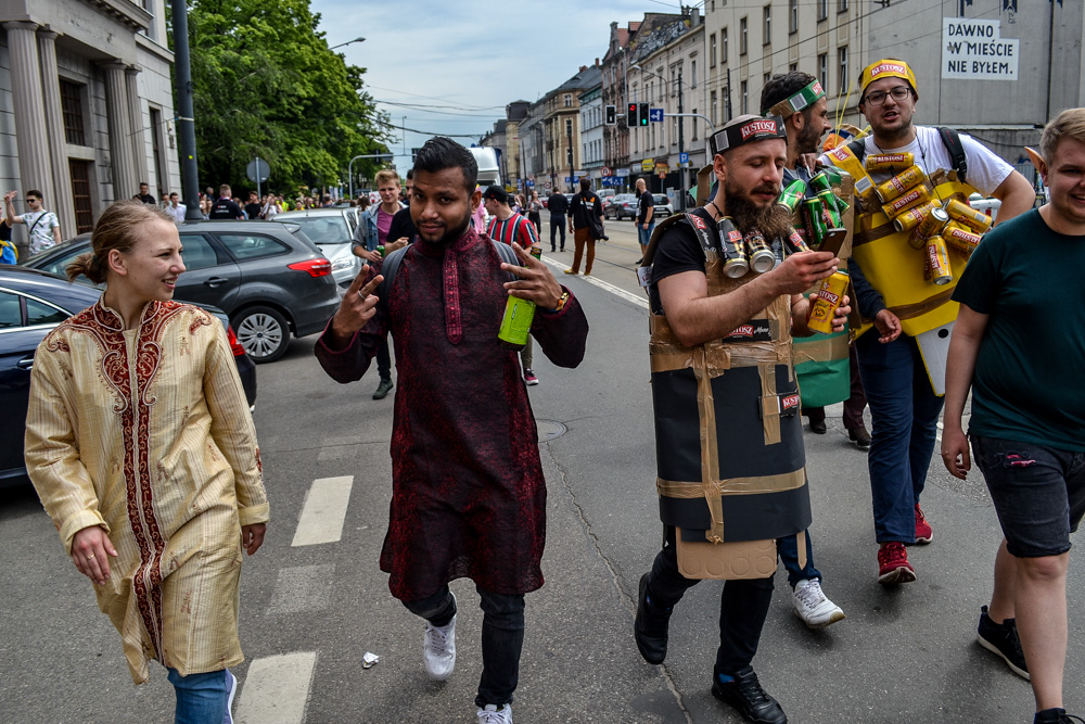 Studencki opanowali miasto - korowód studencki 2019 4