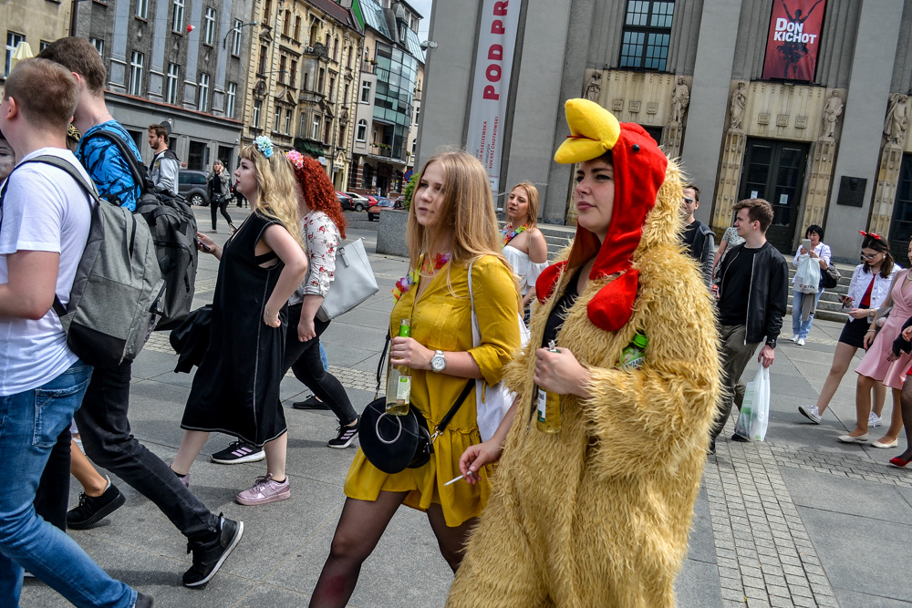 Studencki opanowali miasto - korowód studencki 2019 10