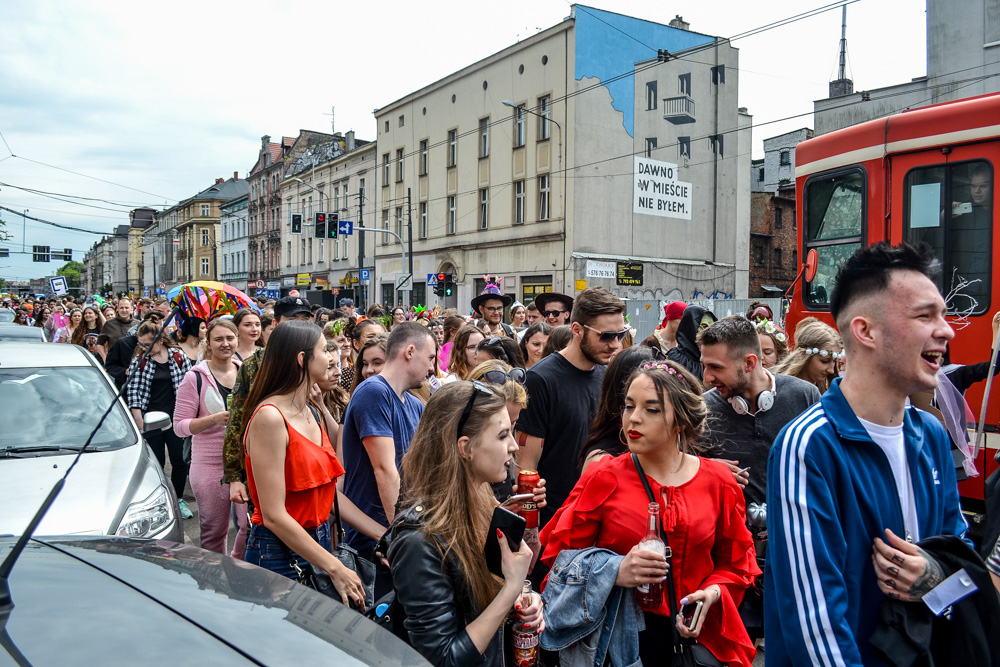 Studenci opanowali miasto - korowód studencki 2019 15