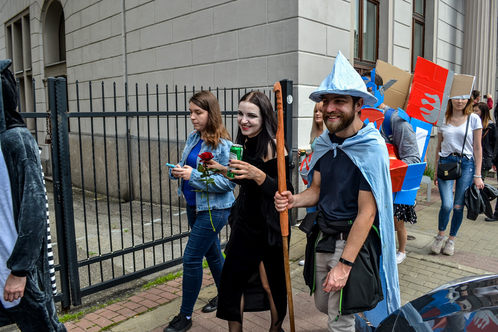 Studenci opanowali miasto - korowód studencki 2019 19