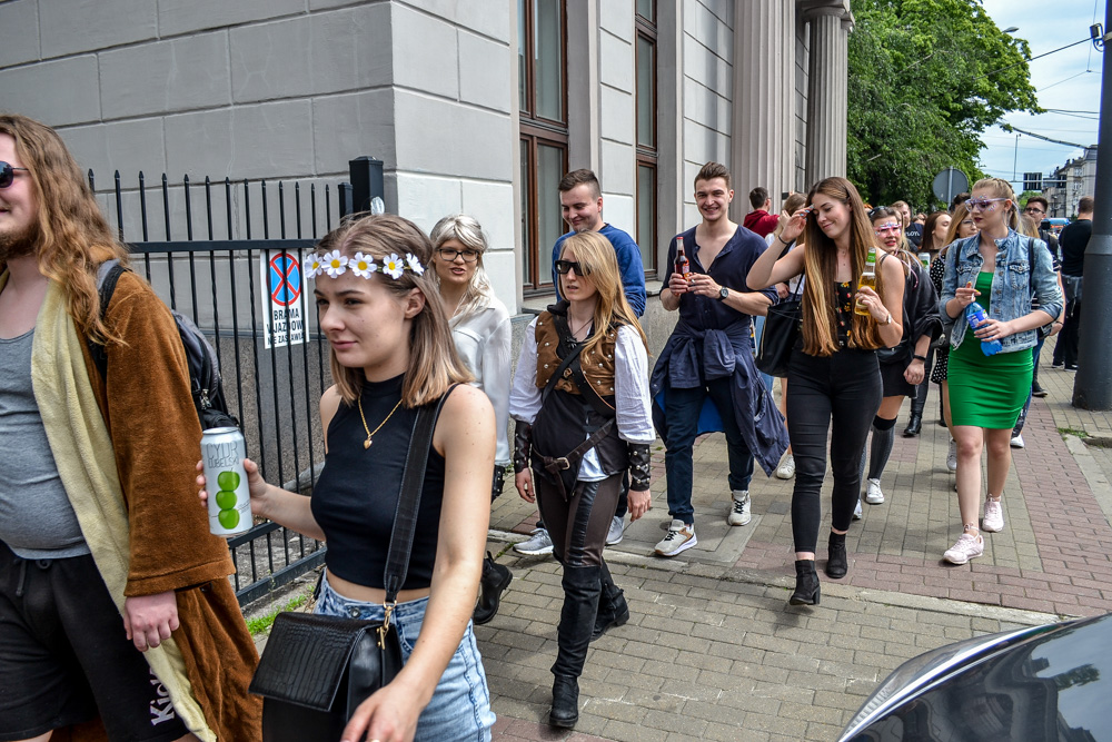Studenci opanowali miasto - korowód studencki 2019 23