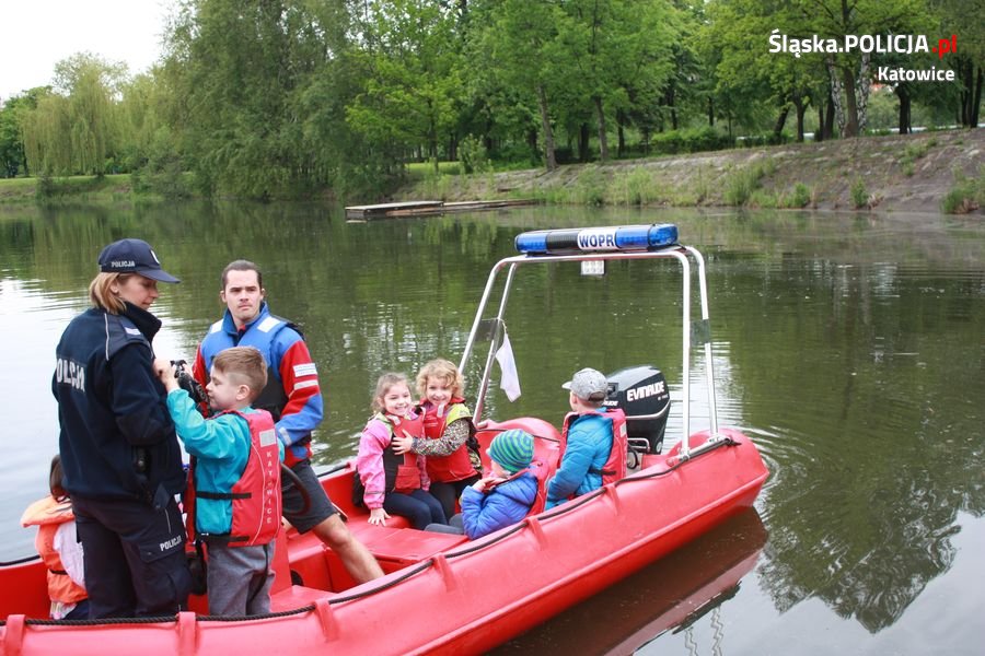 "Bezpieczny Maluch" z wizytą u ratowników wodnych