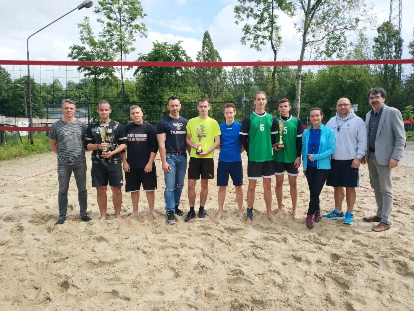 Za nami miejski turniej szkół ponadgimnazjalnych w piłce siatkowej plażowej