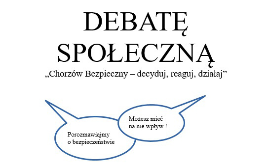 Porozmawiajmy o bezpieczeństwie, bo każdy może mieć na nie wpływ. Zapraszamy na debatę