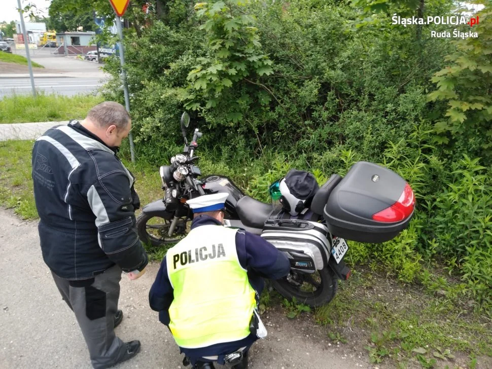 Rudzka drogówka prowadziła działania przeciwdziałające brawurze na motocyklach i quadach