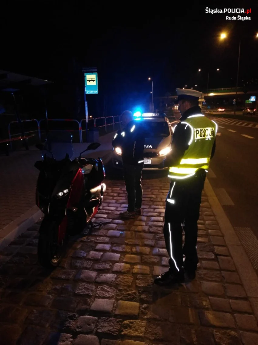 Rudzka drogówka prowadziła działania przeciwdziałające brawurze na motocyklach i quadach