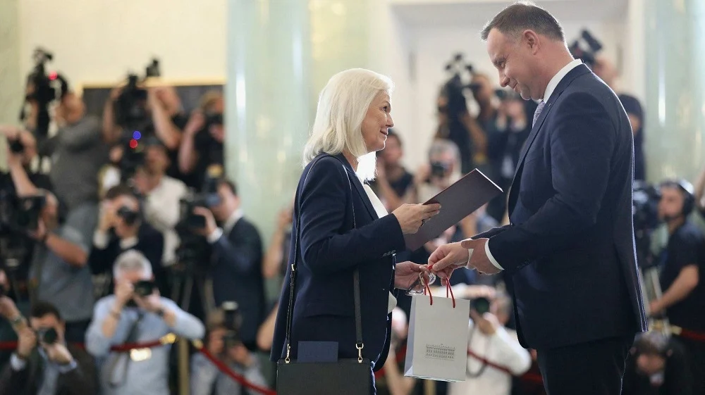 Prezydent Andrzej Duda powołał wczoraj nowych ministrów