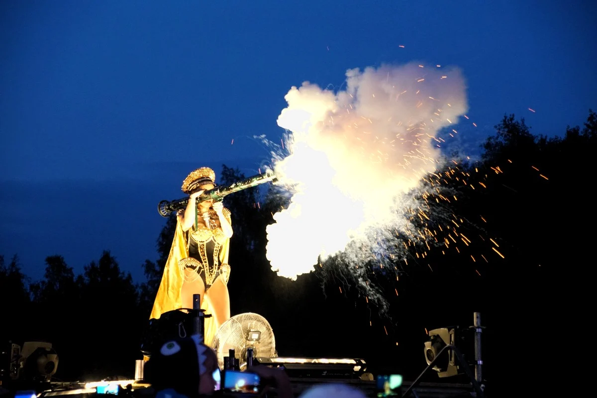 Podczas Dni Rudy Śląskiej Doda strzelała nawet z bazuki!