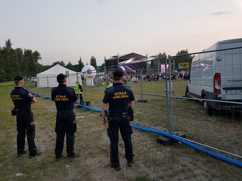 Strażnicy miejscy podsumowują tegoroczne Dni Rudy Śląskiej i Industriadę