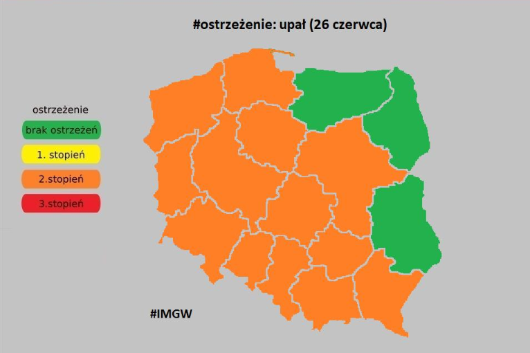Pogoda nie daje nam odpocząć. Upały w całym kraju