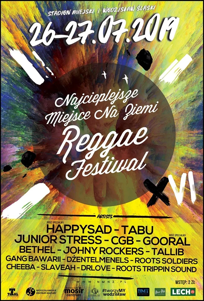 Najcieplejsze Miejsce na Ziemi - Reggae Festiwal w Wodzisławiu Śląskim