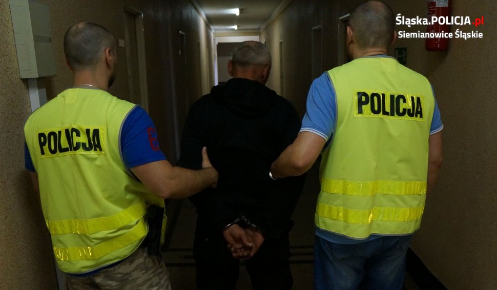 Siemianowiccy policjanci zatrzymali podejrzanego o zabójstwo