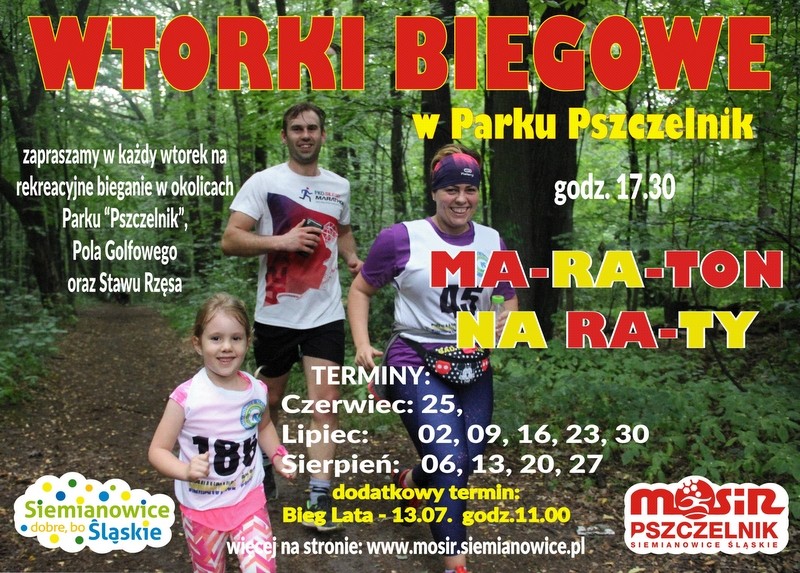 Jubileuszowe Wtorki Biegowe - Maraton na Raty