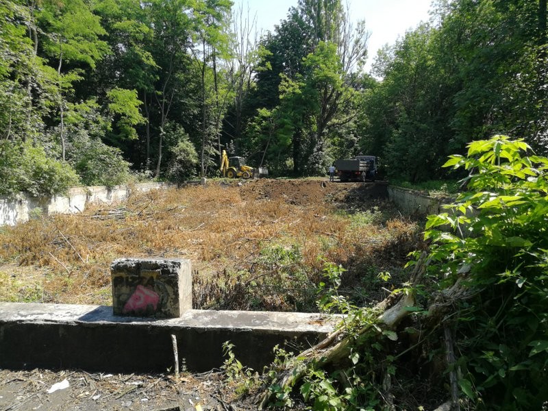 Trwa rewitalizacja Parku Ludowego