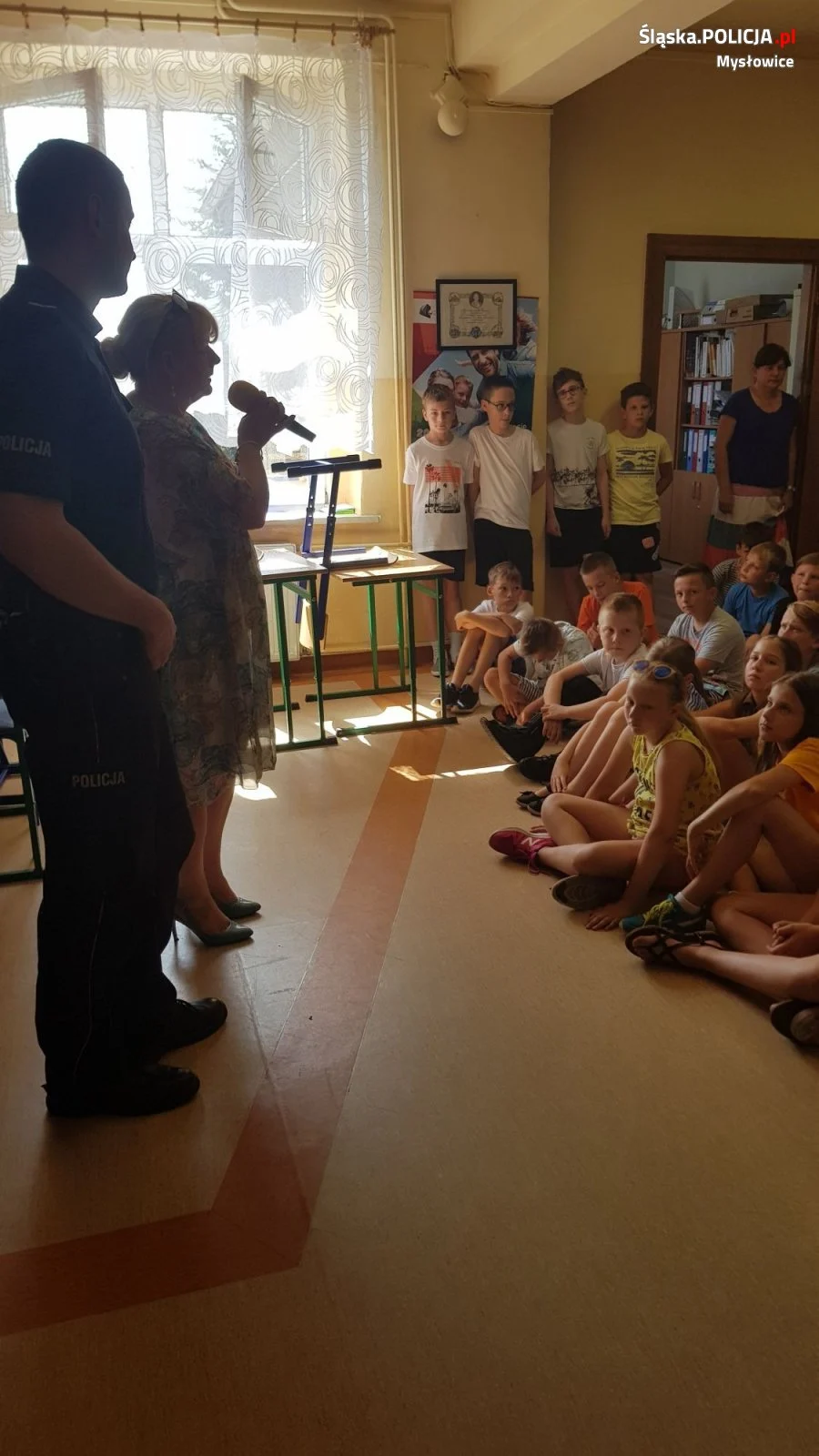 W Mysłowicach uczniowie zdawali na kartę rowerową pod okiem policjantów