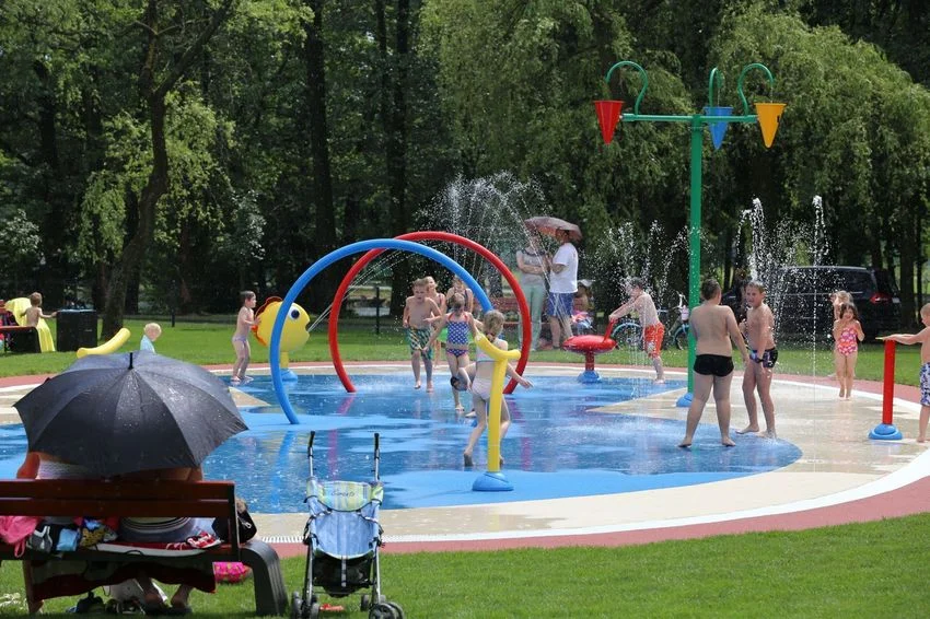 Wodny plac zabaw w Rybniku-Kamieniu już otwarty!