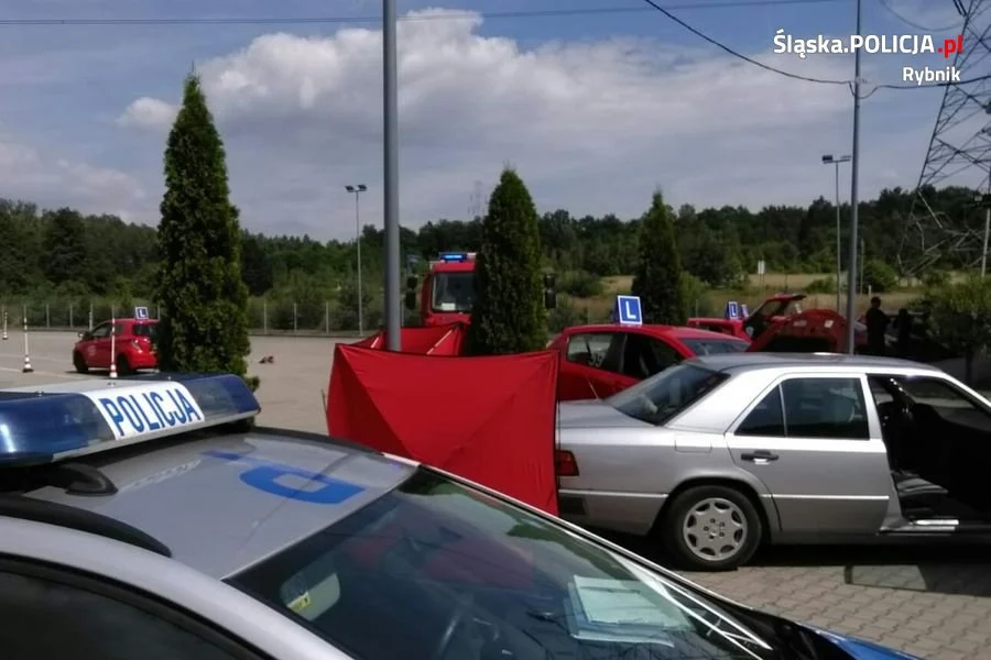 Śmiertelne potrącenie podczas egzaminu na prawo jazdy