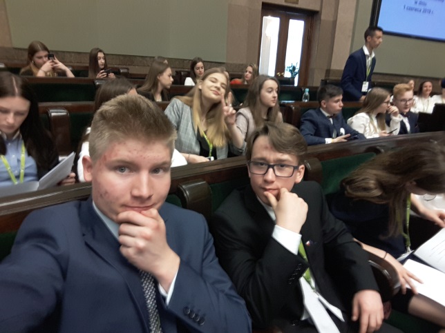 Bytomianie w Sejmie Dzieci i Młodzieży