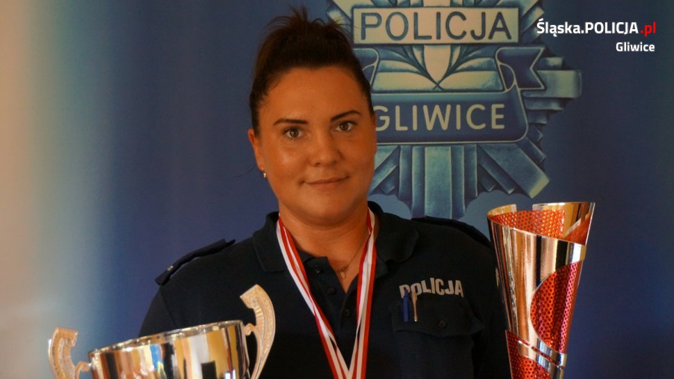 Gliwicka policjantka najsilniejszą w kraju