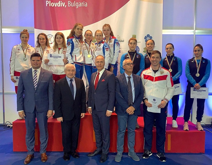 Srebrny medal szablistek na Mistrzostwach Europy