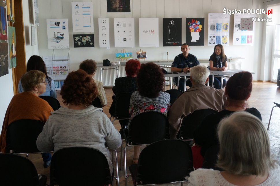 Podsumowanie spotkań z cyklu "Swiadomy senior - bezpieczny senior"