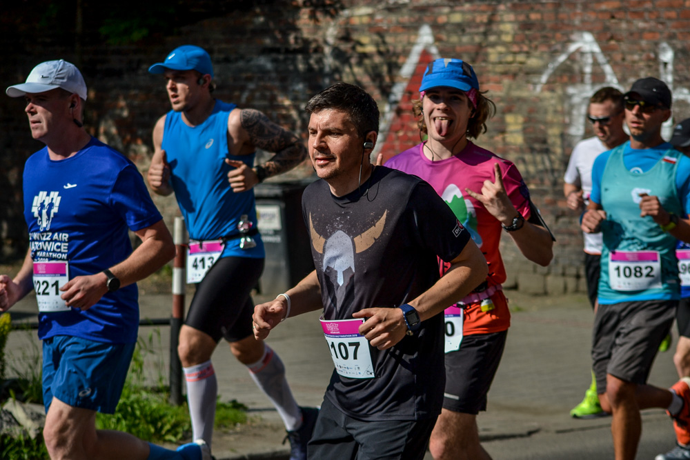 WizzAir Half Marathon 2019 - tysiące biegaczy w Katowicach 65